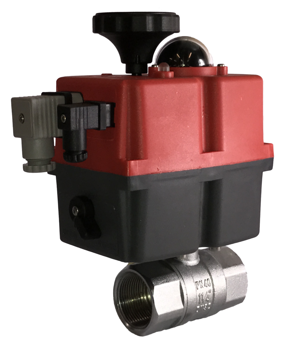 General service brass ball valves with J3CS electric actuator