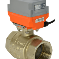 Motorized Brass Ball Valve with AVA Electric Actuator