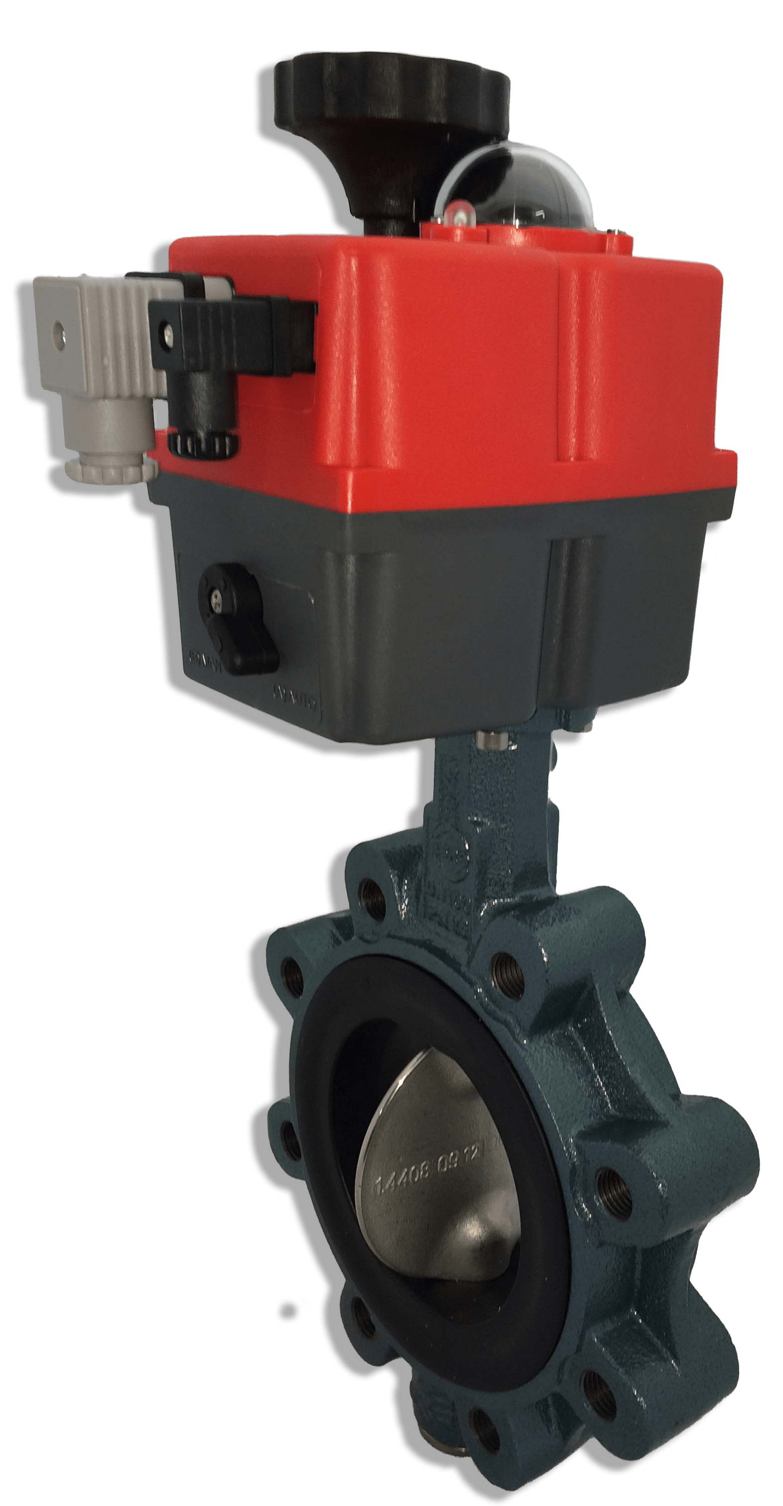 Actuated Valves - Motorized Butterfly Valve - J+J Electric Actuator - AVS