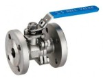 2pc PN-16 Stainless Steel, Flanged Ball Valve - Class 150