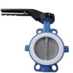 PN16 Wafer Type Butterfly Valve for Corrosive fluids